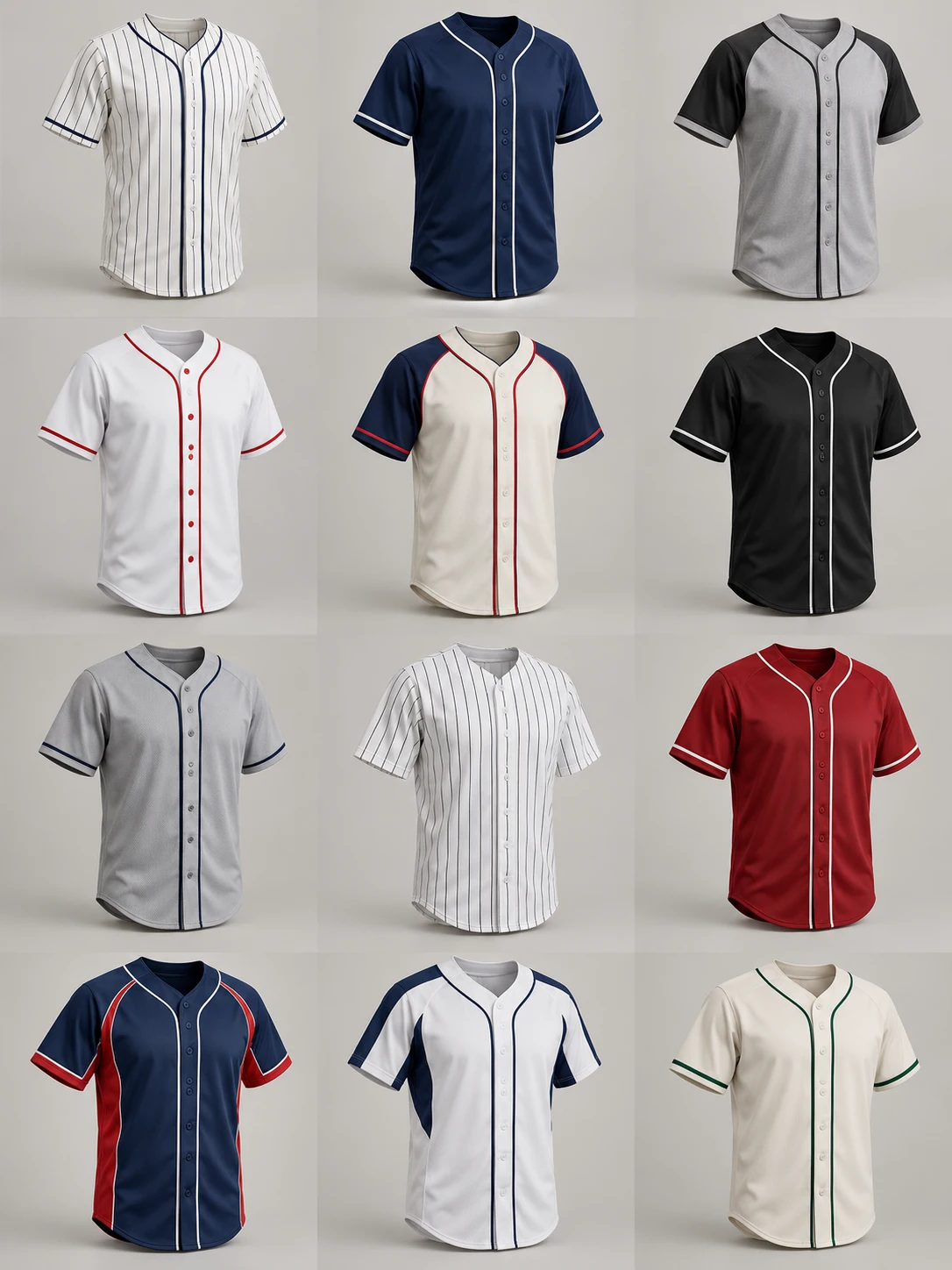Baseball — photorealistic 3D apparel concept 01, AI-generated design inspiration