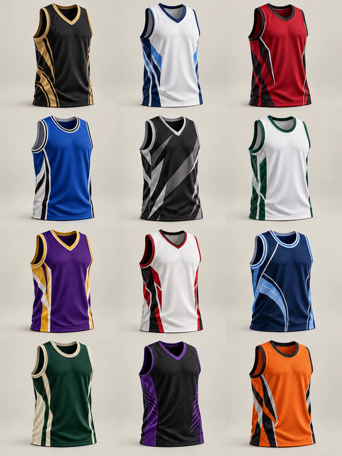 Basketball — photorealistic 3D apparel concept 01, AI-generated design inspiration