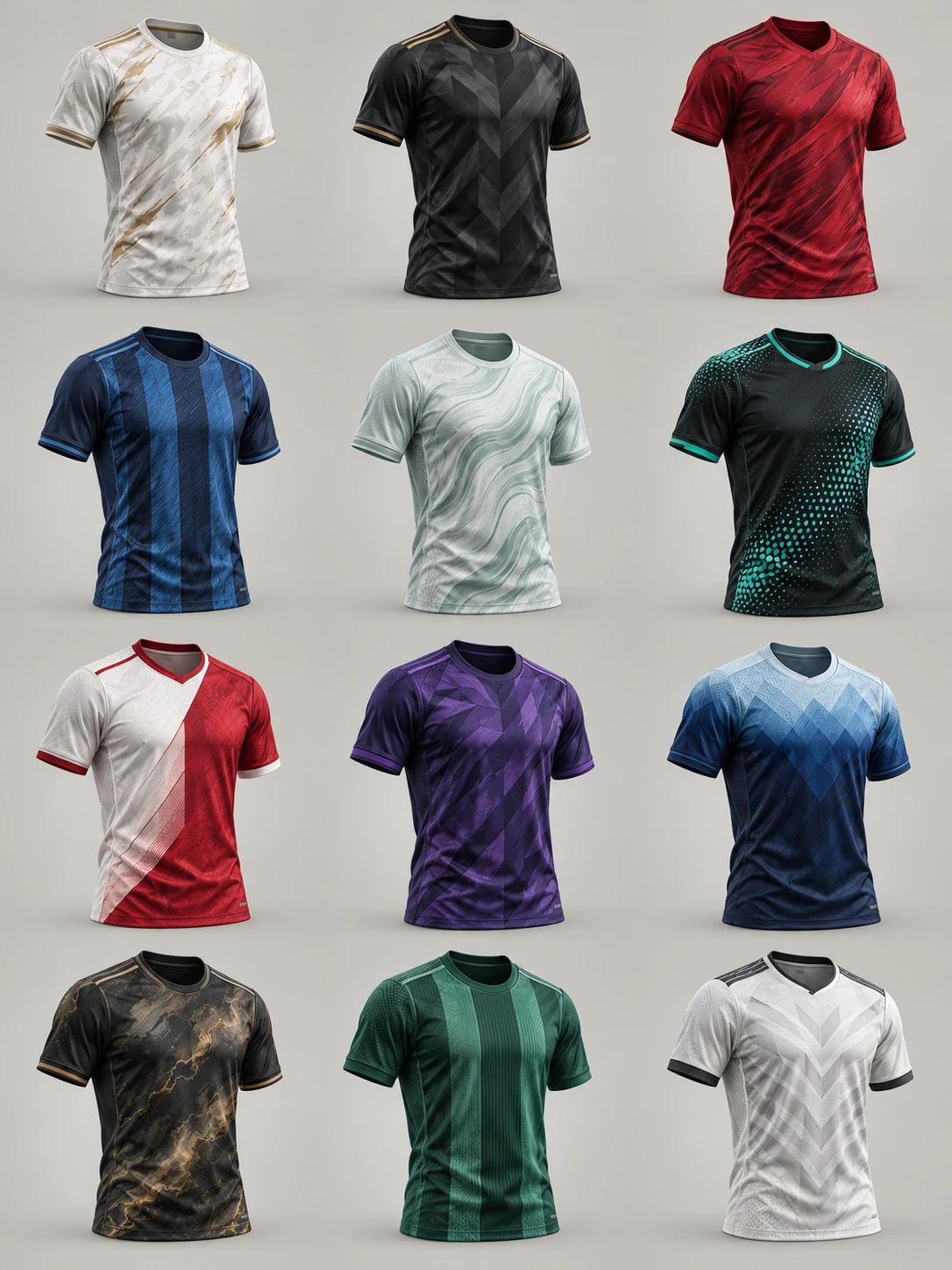 Football — photorealistic 3D apparel concept 01, AI-generated design inspiration