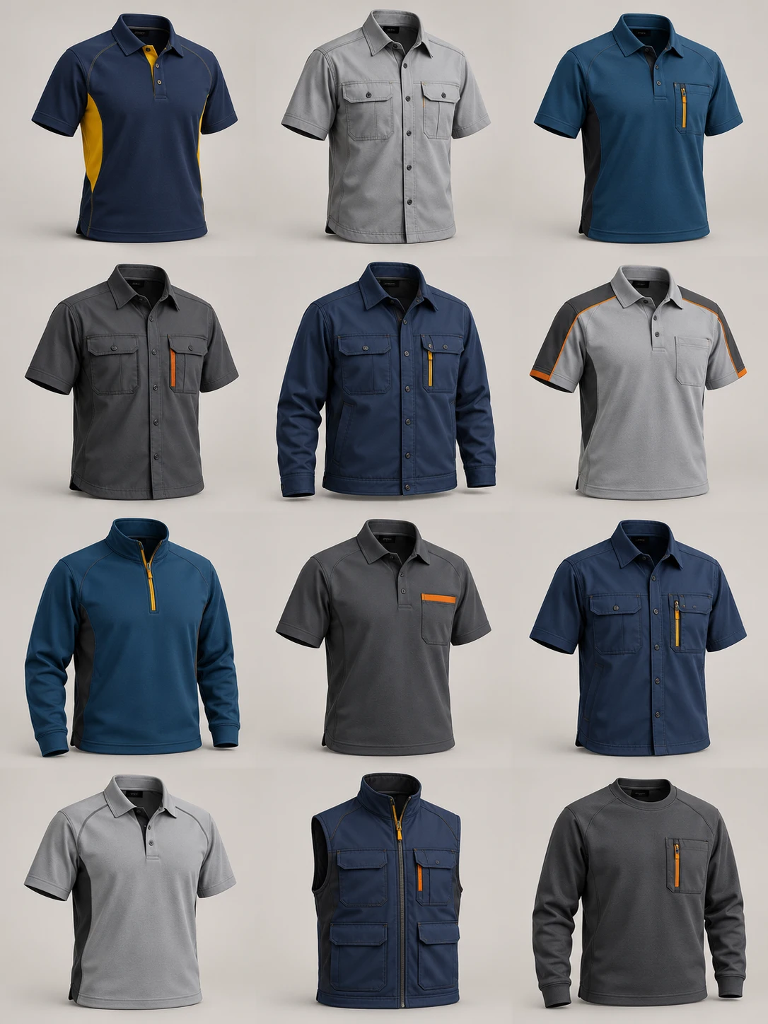Logistics & Transport — photorealistic 3D apparel concept 01, AI-generated design inspiration