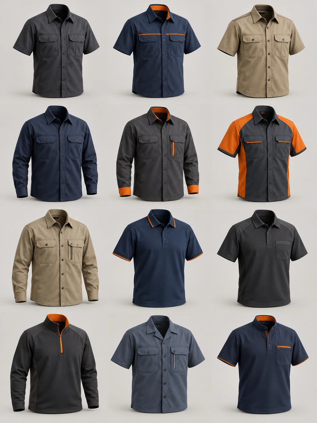 Manufacturing & Factories — photorealistic 3D apparel concept 01, AI-generated design inspiration