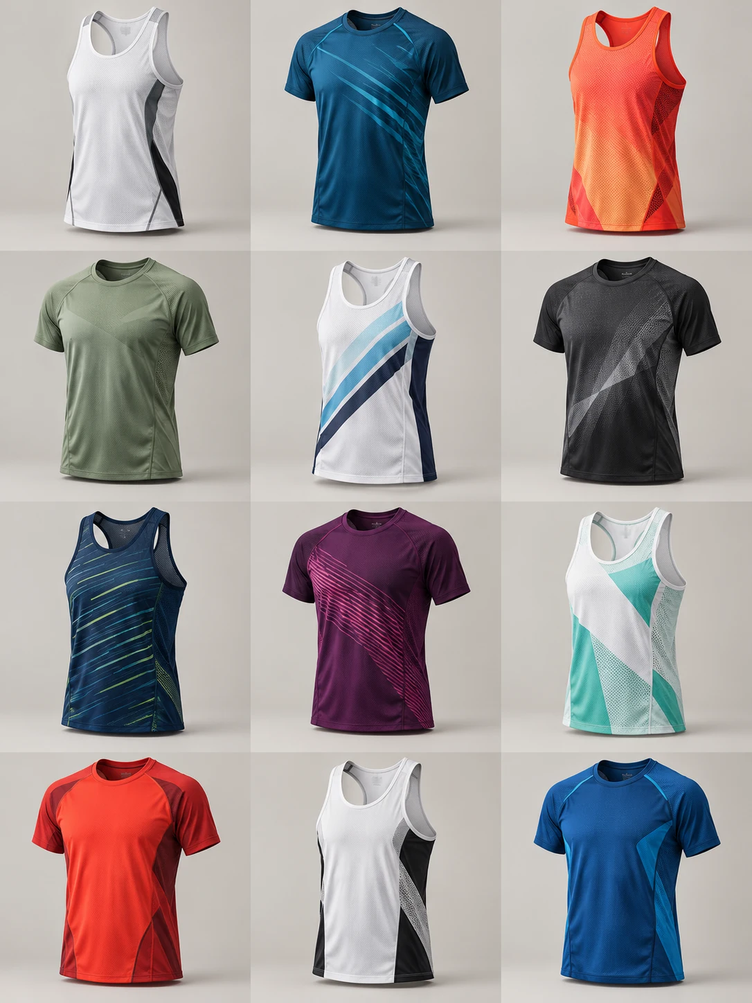 Running — photorealistic 3D apparel concept 01, AI-generated design inspiration