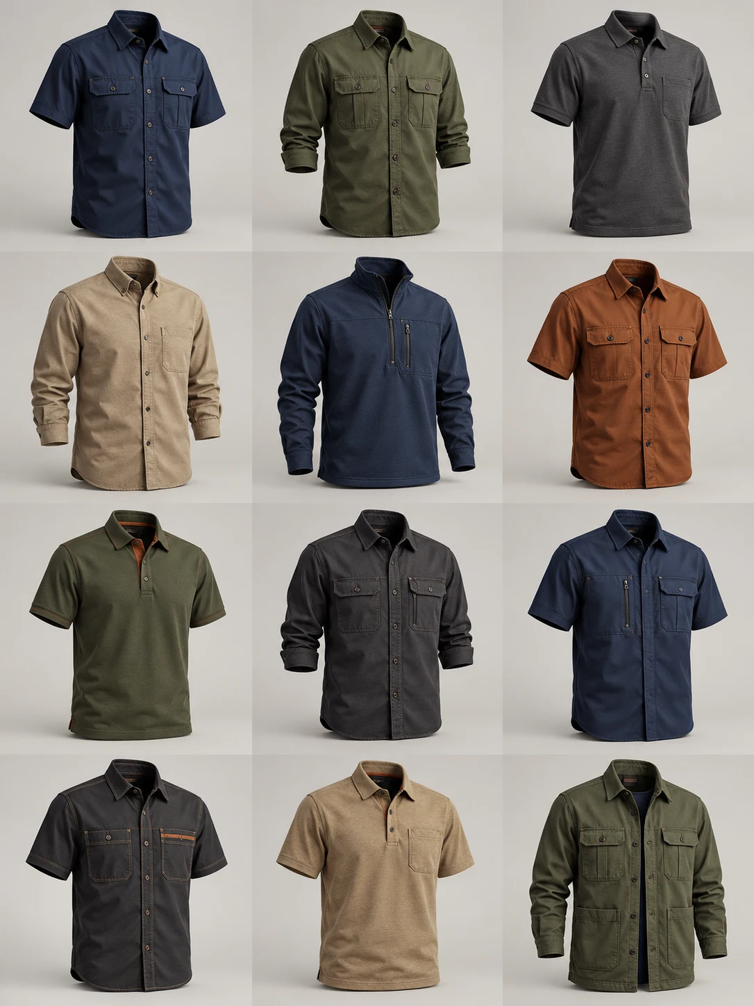 Trades & Service Teams — photorealistic 3D apparel concept 01, AI-generated design inspiration